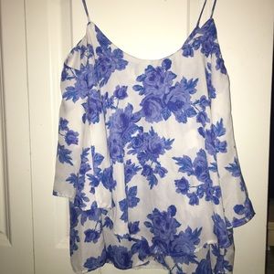 Paper Crane Tops - Floral tank top Paper Crane Tops - Floral tank top